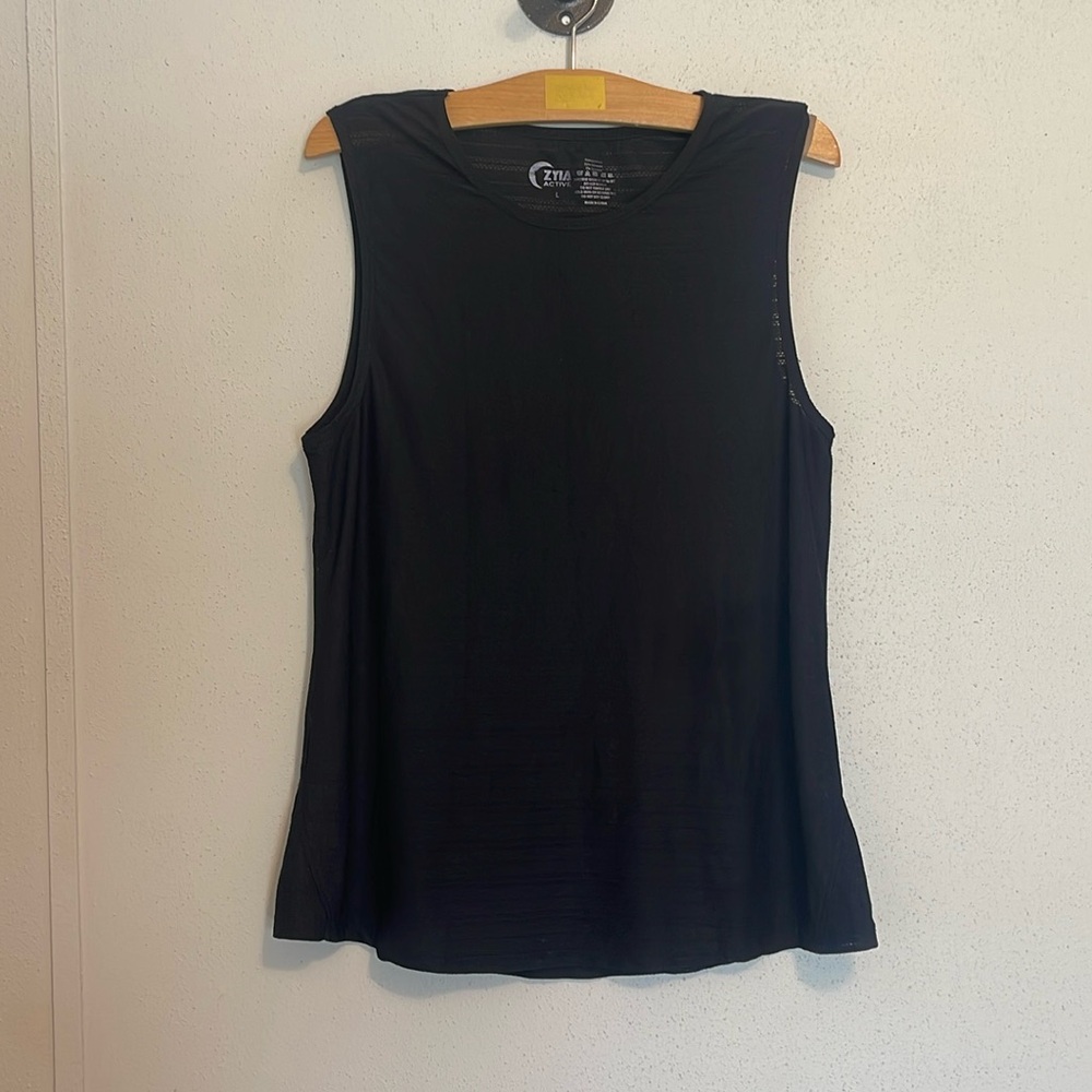 ZYIA Black Stretchy Tank